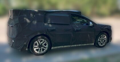 Li Auto all electric SUV spy shot