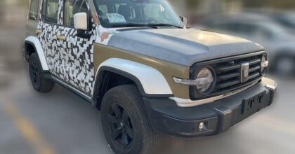 Tank 300 facelift spied