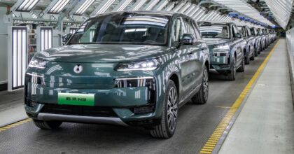 First mass-produced Denza N9 from BYD rolled off the production line before the launch