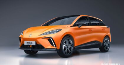 MG 4 electric hatchback from SAIC