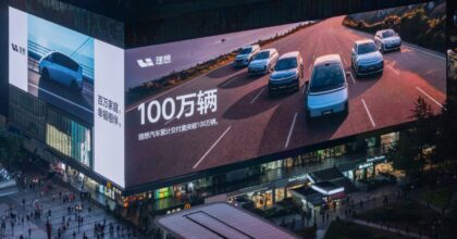 Li Auto delivered 1 millionth car in China in less than five years