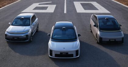Li Auto i8 revealed in official images in China as the brand’s first electric SUV