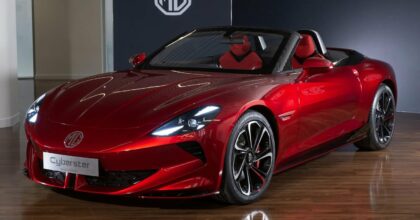 MG Cyberster price range leaked in China CNC